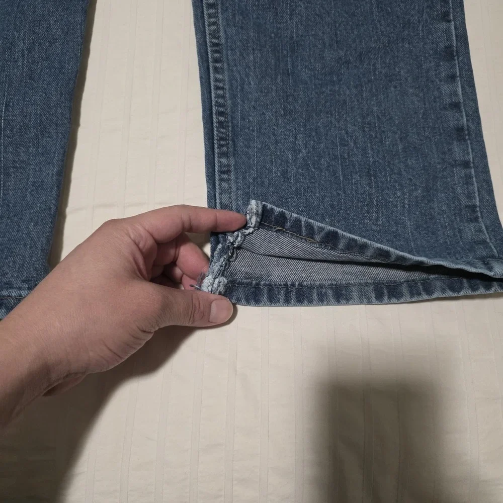 Vintage Wrangler Jeans‎ Mens 33x34 Blue 13MWZ Straight Denim Pants Western Work